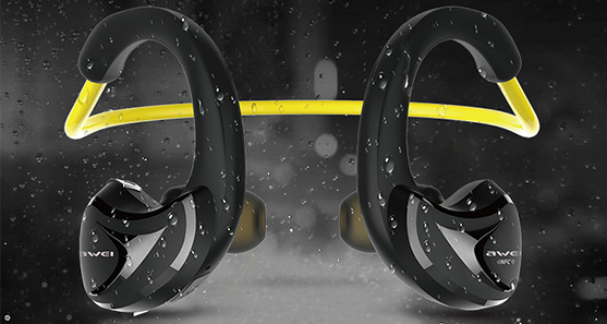 Vodotesný Bluetooth sluchatka Awei A880BL.