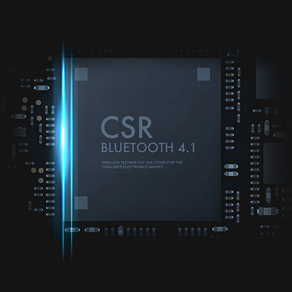 Bluetooth 4.1 slúchadlá Dacom Athlete majú nízku energetickú náročnosť, kvalitné CSR čip a znčkovou Mitsubishi anténu.