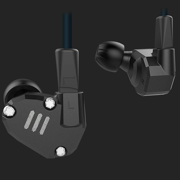 KZ ZS6 kvalitné káblové slúchadlá profesionálny hifi špunty do uší so skvelým zvukom.