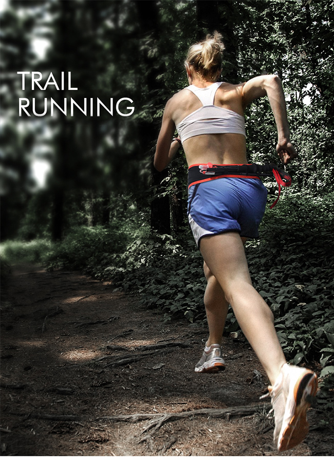 Profesionálny bežecký opasok na trail run Aonijie W938.